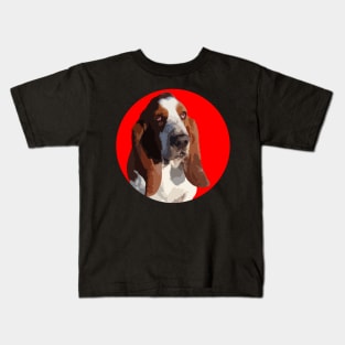 Basset Hound Kids T-Shirt